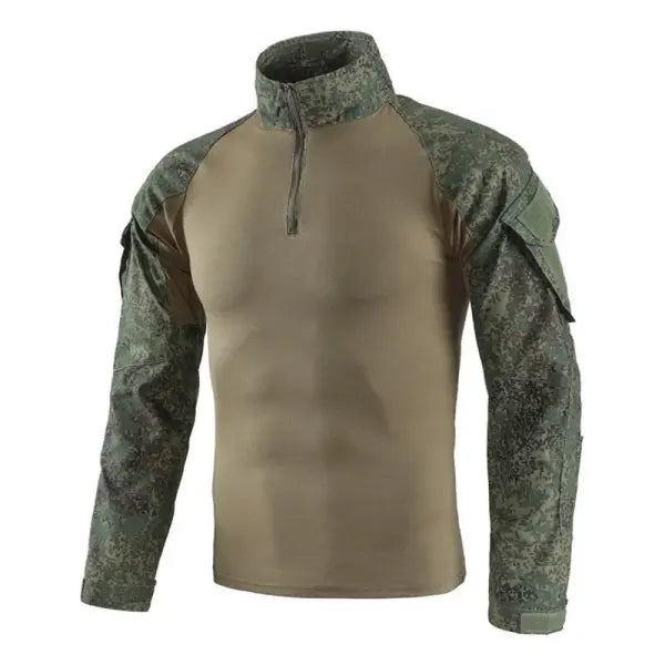 Tactical Hiking Long Sleeve Shirt Cotton Camo Outdoor - ELSXLR / L / China Mainland