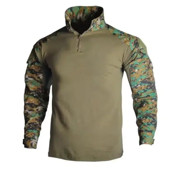 Tactical Hiking Long Sleeve Shirt Cotton Camo Outdoor - CLSM / L / China Mainland
