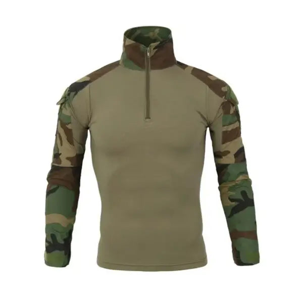 Tactical Hiking Long Sleeve Shirt Cotton Camo Outdoor - SSCL / XXL / China Mainland