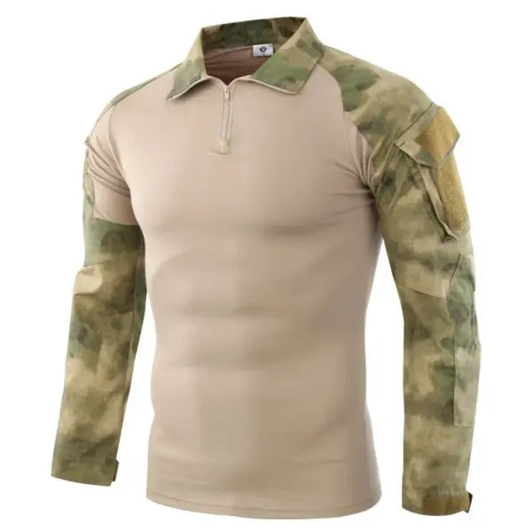 Tactical Hiking Long Sleeve Shirt Cotton Camo Outdoor - CLFX / XXXL / China Mainland