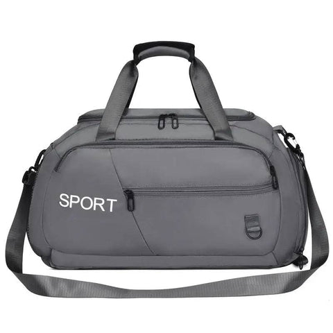 Oxford Backpack - Durable and Waterproof for Sports and Travel - Grey