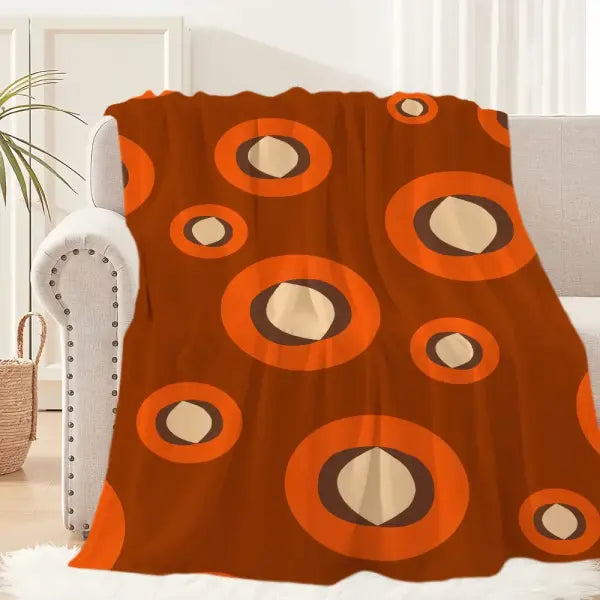 P-park Warm Soft Plush Nap Cartoon Blankets Sofa for Living Room Office Bedroom Home Travel Kid Birthday S-south Gifts