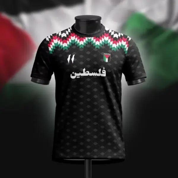Palestine Flag 3D Printed Sports Tee Breathable Summer Fashion Top - image color 7 / L