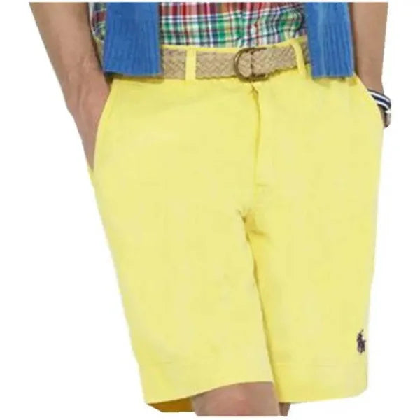 Paul’s Shorts Men’s Polo Business Work - Yellow / 30