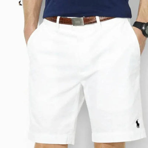 Paul’s Shorts Men’s Polo Business Work - White / 30