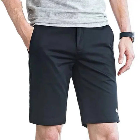 Paul’s Shorts Men’s Polo Business Work - Black / 30