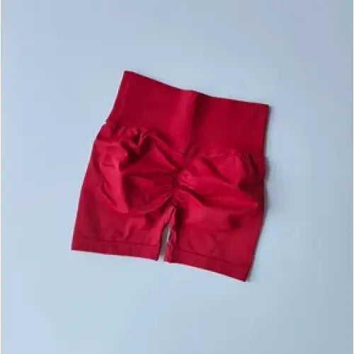 Peach Hip Lifting Sports Shorts Women High Waist and Waist Tightening Slimming Running Hip Speed Drying Three Point