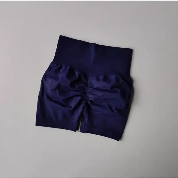 Peach Hip Lifting Sports Shorts Women High Waist and Waist Tightening Slimming Running Hip Speed Drying Three Point