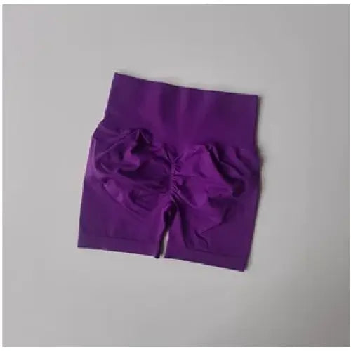 Peach Hip Lifting Sports Shorts Women High Waist and Waist Tightening Slimming Running Hip Speed Drying Three Point
