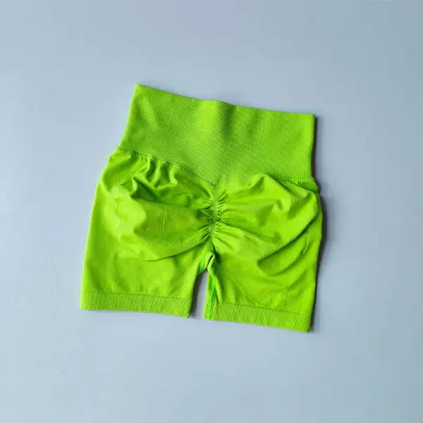 Peach Hip Lifting Sports Shorts Women High Waist and Waist Tightening Slimming Running Hip Speed Drying Three Point