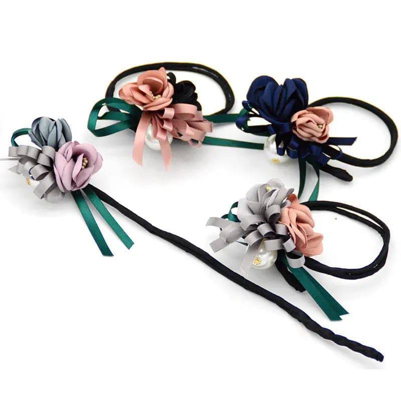 Pearl Flower Hair Plate Accessories