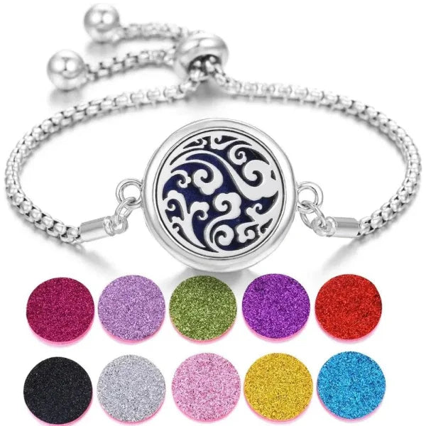 Aroma Diffuser Bracelet - 7-10pcs Sequin Pads