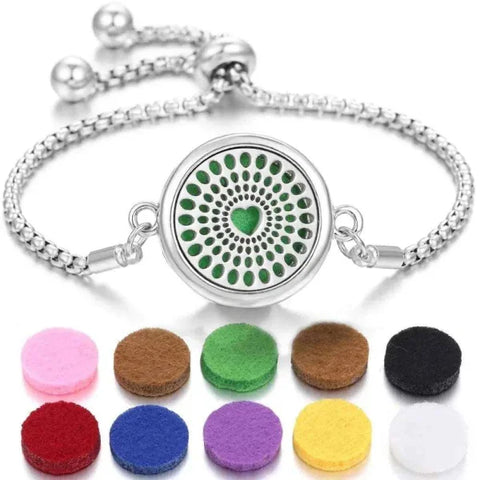 Aroma Diffuser Bracelet - 11-10pcs Pads