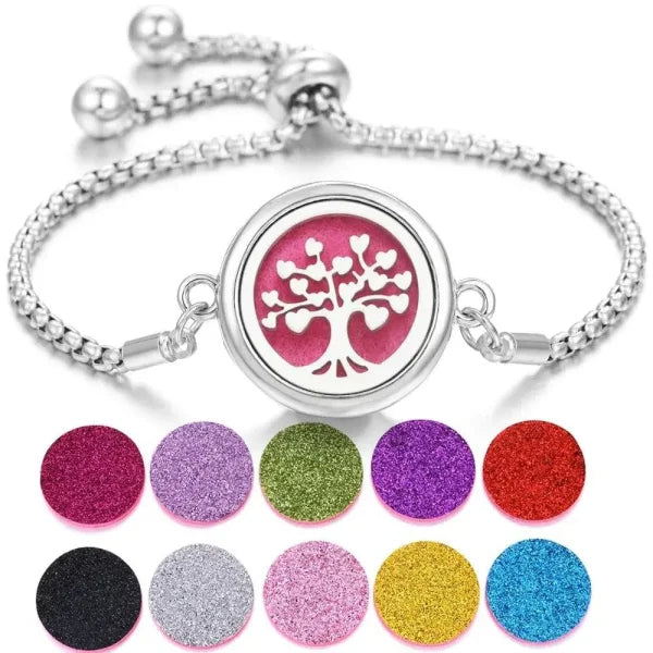 Aroma Diffuser Bracelet - 9-10pcs Sequin Pads