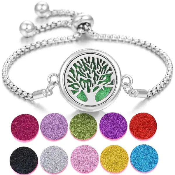 Aroma Diffuser Bracelet - 2-10pcs Sequin Pads