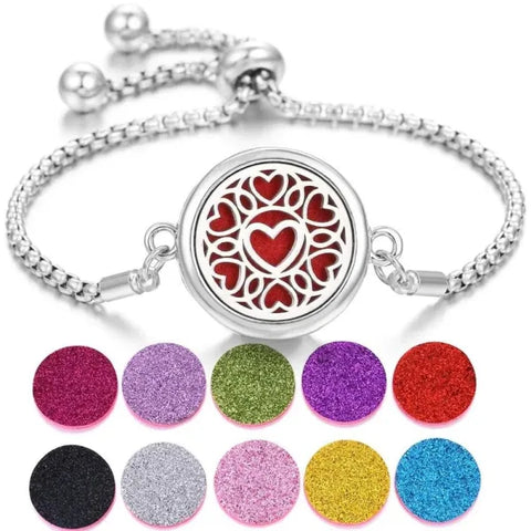 Aroma Diffuser Bracelet - 8-10pcs Sequin Pads