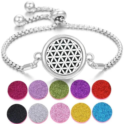 Aroma Diffuser Bracelet - 4-10pcs Sequin Pads