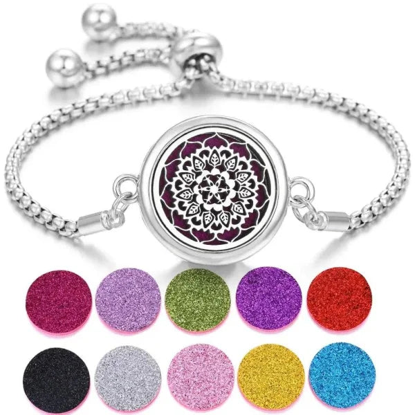 Aroma Diffuser Bracelet - 3-10pcs Sequin Pads