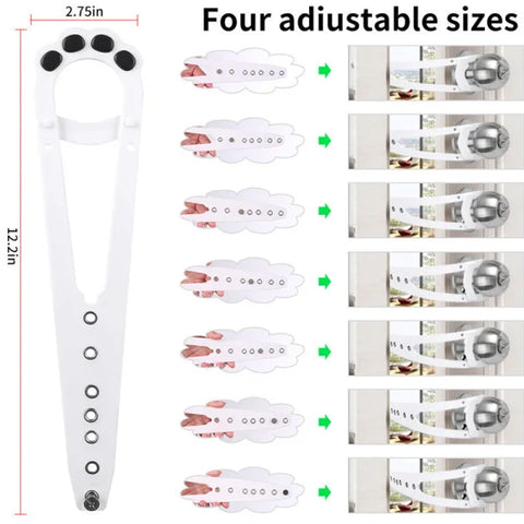 Pet Cat Door Holder Latch Prevents Dogs From Entering Cat Supplies Adjustable Elastic Gate Lock Keep Dog Out Pet Cat Accessories - Himpall