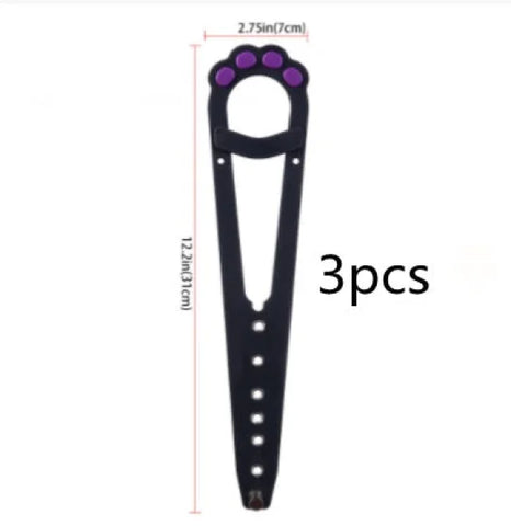 Pet Cat Door Holder Latch Prevents Dogs From Entering Cat Supplies Adjustable Elastic Gate Lock Keep Dog Out Pet Cat Accessories - Himpall
