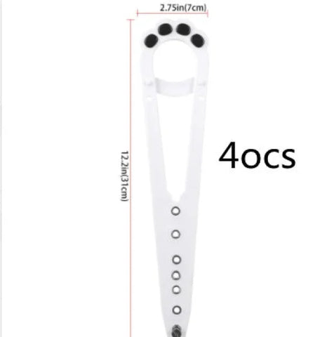 Pet Cat Door Holder Latch Prevents Dogs From Entering Cat Supplies Adjustable Elastic Gate Lock Keep Dog Out Pet Cat Accessories - Himpall