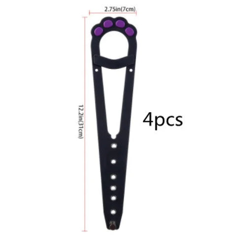 Pet Cat Door Holder Latch Prevents Dogs From Entering Cat Supplies Adjustable Elastic Gate Lock Keep Dog Out Pet Cat Accessories - Himpall