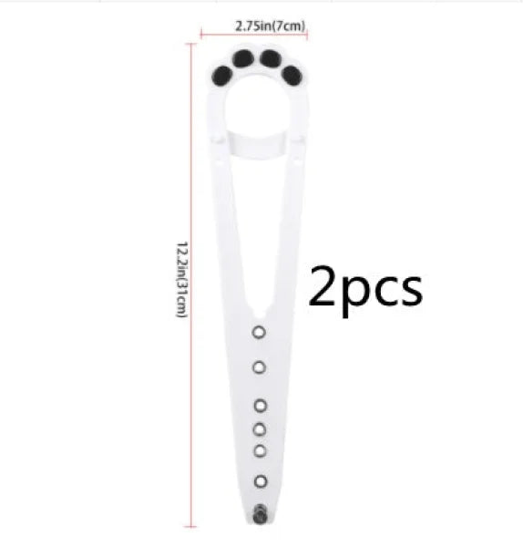 Pet Cat Door Holder Latch Prevents Dogs From Entering Cat Supplies Adjustable Elastic Gate Lock Keep Dog Out Pet Cat Accessories - Himpall