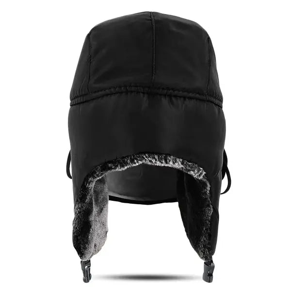 Men’s Winter Trapper Hat – Pilot Ushanka with Windproof Face Mask for Hunting & Skiing