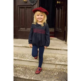 Pinstripe Family Matching Outfit Girls Boys Knitwear Matching Set