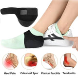 Plantar Fasciitis Heel Spur Foot Support With U-Shaped Silicone Gel Heel Cups for Heel Pain Relief Insoles for Man