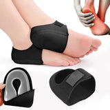 Plantar Fasciitis Heel Spur Foot Support With U-Shaped Silicone Gel Heel Cups for Heel Pain Relief Insoles for Man