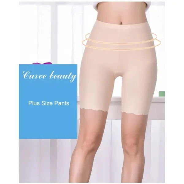 Plus Size Safety Short Pants Seamless Underwear Anti Rub Boxers