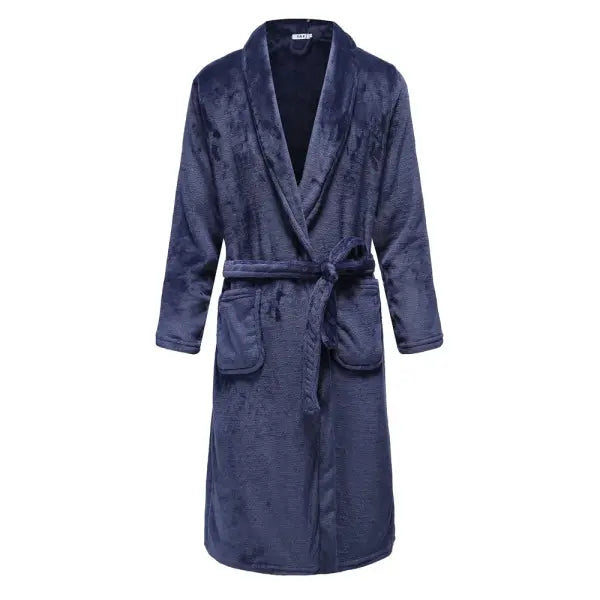 Plus Size Thick Flannel Men Robe Kimono Bathrobe Gown Coral Fleece Sleepwear Home Clothes Autumn Winter Nightwear