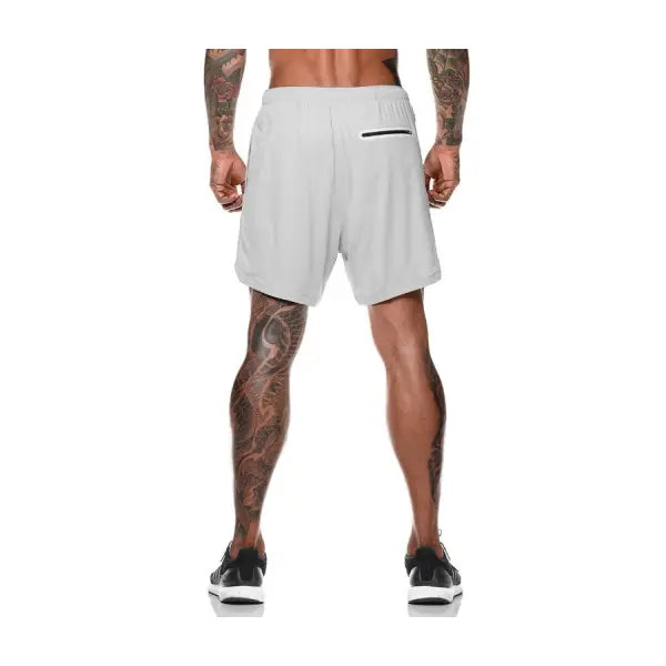 Pocket Compression Shorts for Active Moisture Wicking Comfort
