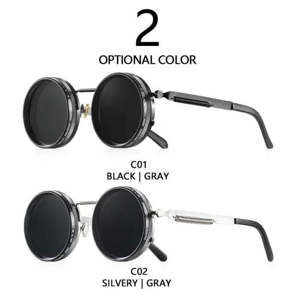 Polarized Round Sunglasses for Outdoor Adventures