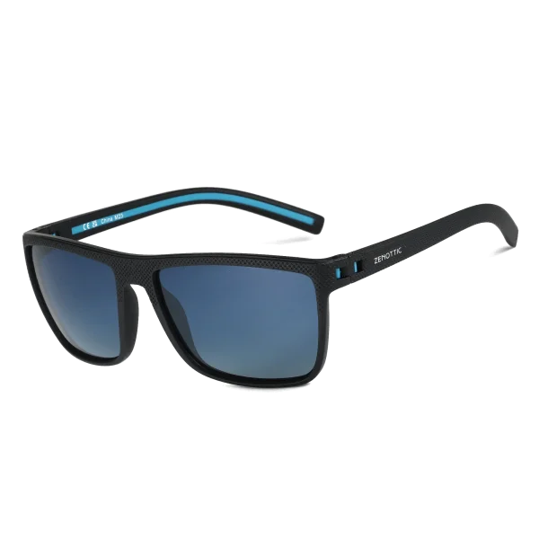 Polarized Square Sunglasses - Lightweight TR90 UV400 Protection - 023 / CN / ZENOTTIC