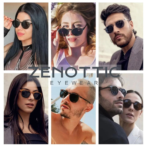 Polarized Sunglasses - ZENOTTIC Retro Style UV Protection