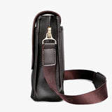 Polo Vertical Shoulder Bag Synthetic Leather Trendy Business Crossbody