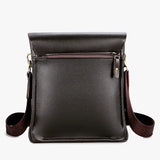 Polo Vertical Shoulder Bag Synthetic Leather Trendy Business Crossbody