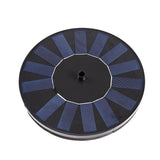 Polycrystalline silicon solar hair remover fountain rockery - 16cm Polycrystalline Blue