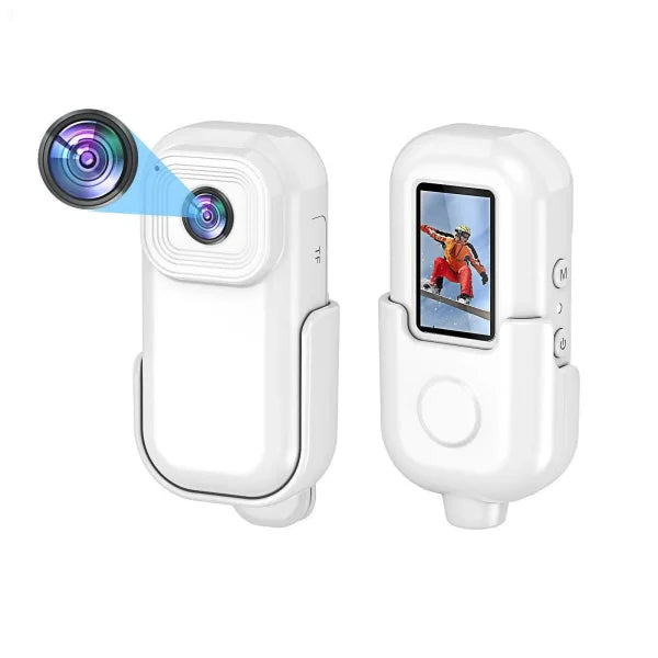 Portable 1080p HD Camera Back Splint with Thumb Hole