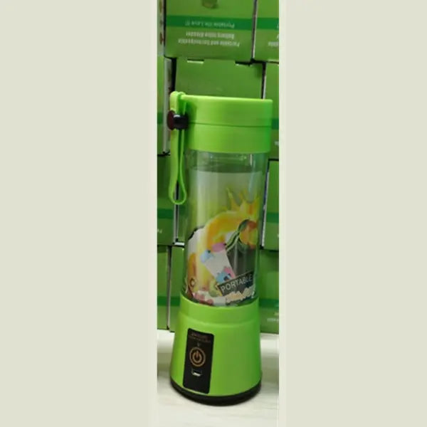 Portable Blender Hair Remover Environmentally Friendly Mini Travel Tool - Green / Four Knives