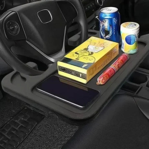 Portable Car Laptop Desk for Steering Wheel Dining and Work Activities - Himpall