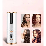 Portable Cordless Rechargeable Hair Curler for Effortless Styling - Beauty