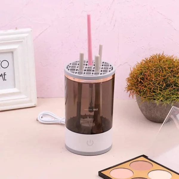 Portable Electric Makeup Brush Cleaner with USB Charging - Himpall
