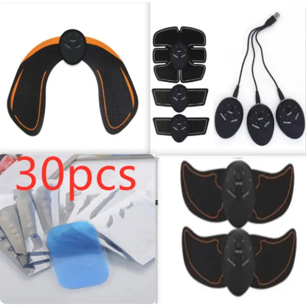 Portable EMS Device for Muscle Training and Abdominal Toning - Set1