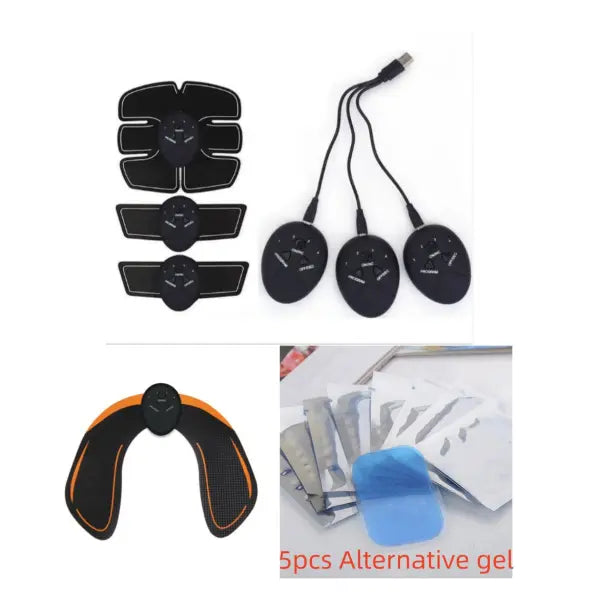 Portable EMS Device for Muscle Training and Abdominal Toning - Set2
