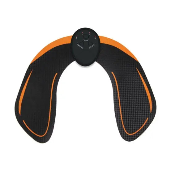 Portable EMS Device for Muscle Training and Abdominal Toning - Yellow