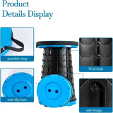 Portable Expandable Stool For Outdoor Activities Lightweight Folding Stool For Traveling Fishing And Hiking Outdoor