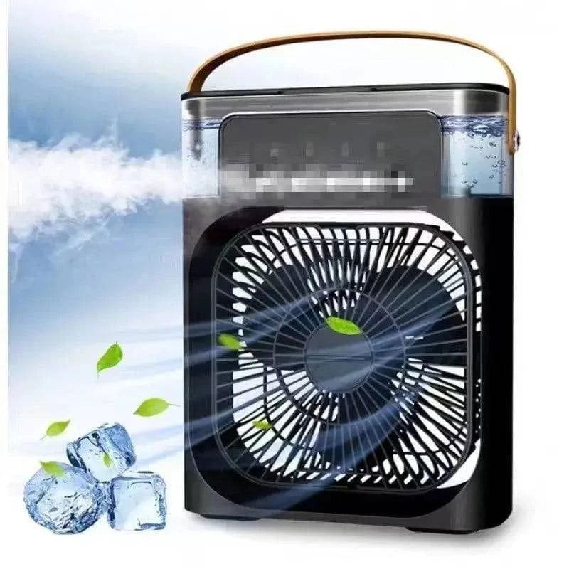 Portable Fan – 3-in-1 USB Fan Humidifier and LED Night Light